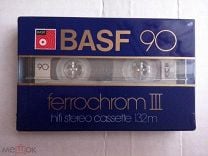 АУДИОКАССЕТЫ BASF FERROCHROM FECR III 90 MADE IN GERMANY - Москва
