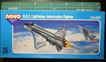 English Electric (BAC) Lightning F.6 1:72 NOVO/FROG СССР - полный комплект. Мешок