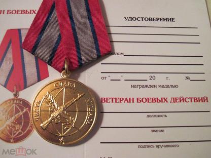 Проект ветеран боевых действий