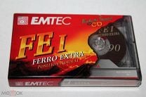 EMTEC FE I 90 FERRO EXTRA 1997 год EUR аудиокассета. Мешок