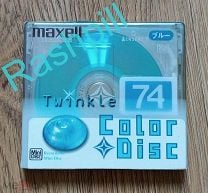 Минидиск новый в упаковке Minidisc Maxell Twinkle 74