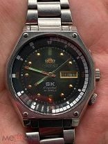 ЧАСЫ МУЖСКИЕ ORIENT SK CRYSTAL 21 JEWELS ЯПОНИЯ! НА ХОДУ!!!