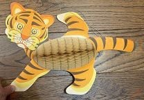 Закладка-уголок «Тигр»