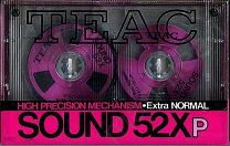 TEAC SOUND 52G 52G 60G open reel Extra normal cassette tape NEW
