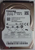 Жёсткий диск 320 Gb 2,5" Toshiba (SATA). Мешок