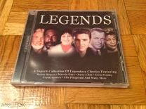 Various – Legends , CD, Musicbank , UK, 2002 ( Frank Sinatra, Bing Crosby, Ella Fitzgerald )