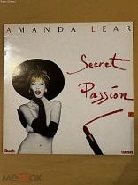 Amanda Lear “Secret Passion” LP (1987) France 2nd press. Мешок