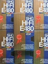 International SHG Hi-Fi E-180 Видеокассета VHS Запечатана