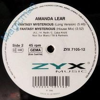 Lp - Amanda Lear – Fantasy - 1993 12", 45 RPM ZYX Music ‎– ZYX 7105-12 / Ex / Nm / Germany