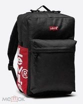 Рюкзак Levis Backpack оригинал черный новый с бирками большой 20 литров с красивым логотипом