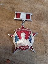 Знак. Значок. Краснознаменный ТуркВО (подвес). Мешок