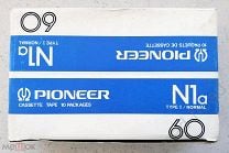 Блок (10 штук) новых аудиокассет PIONEER N1a 60 (1982, международный рынок) (V1)