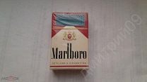 Упаковка пачка от сигарет MARLBORO сделано в США штрих код philip morris папироса табак сигара. Мешок