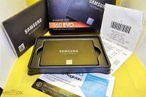 SSD накопитель 1ТБ, 2.5", SATA III, Samsung 860 EVO Series, MZ-76E1T0, Корея из ранних выпусков. Мешок