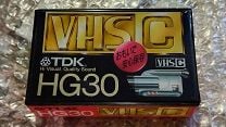 Видеокассета VHS-C TDK HG 30 Japan market