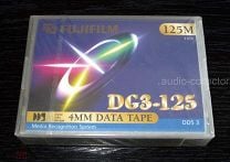 Запечатанная кассета DDS3 / DAT FUJI DG3-125m (250 мин) (1996г.)