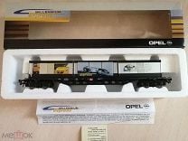 ROCO Opel Millenium Express Вагон №1 платформа с контейнерами 1:87/HO/16,5 мм. Мешок