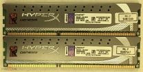 Модуль памяти DDR3 4Gb 12800 1600MHz, Kingston HyperX, MemTest S-1155 Ok, цена за 2 шт.