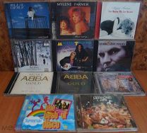 CD ABBA + CERRONE+SUPERMAX+FARMER+STING++ 11 discs NM. Мешок